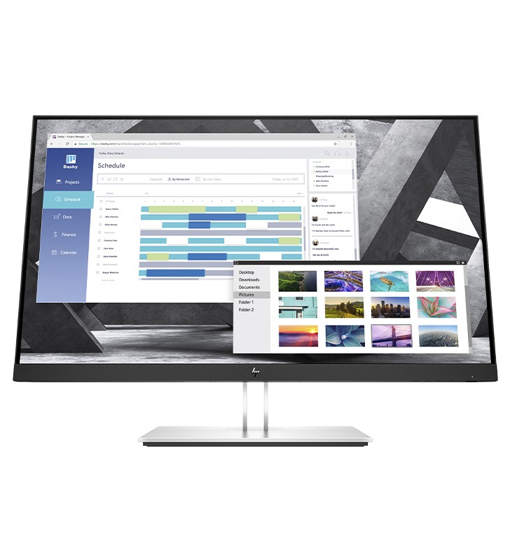 Monitor HP E27q G4 27 Pollici 2560x1440 QHD USB VGA HDMI DisplayPorts Black Silver [Grade B]