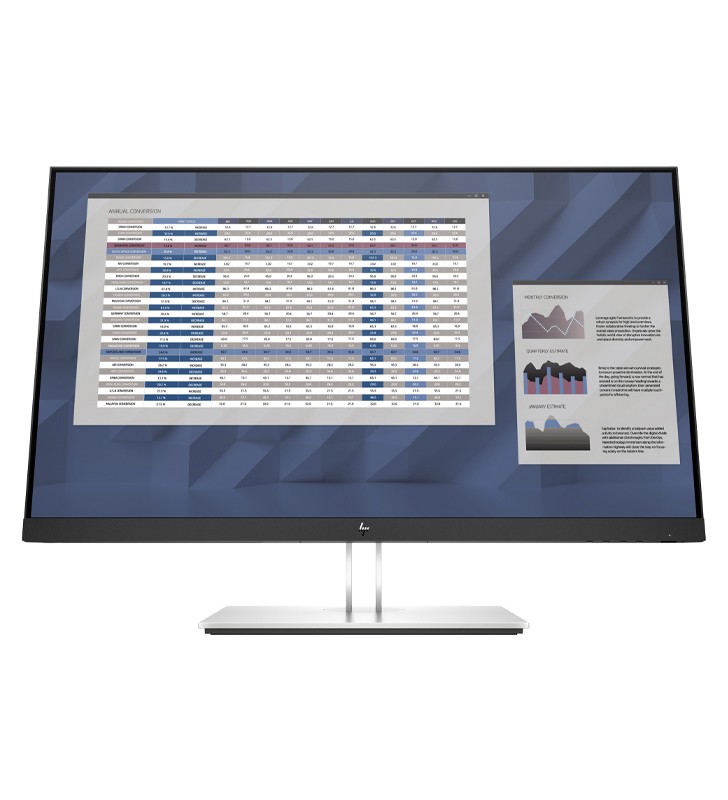 Monitor HP EliteDisplay E27 G4 27 Pollici 1920x1080 Full-HD USB VGA HDMI DisplayPorts Black [Grade B]