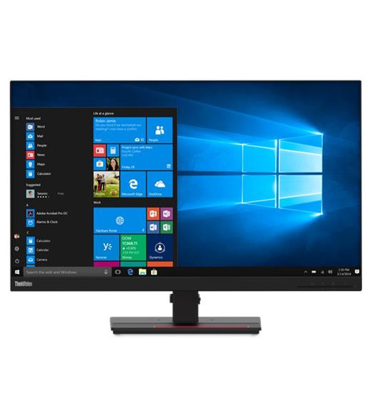 Monitor Lenovo ThinkVision T27q-20 27 Pollici 2560x1440 QHD LED HDMI DP Black