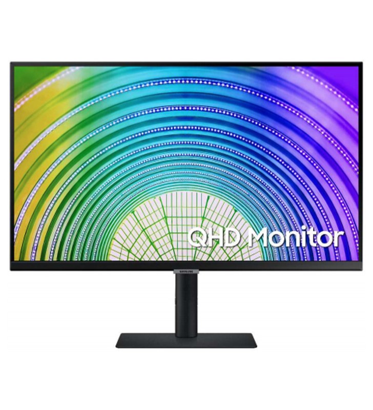 Monitor Samsung S27A600UUU 27 Pollici 2560x1440 2K QHD USB HDMI DP Black