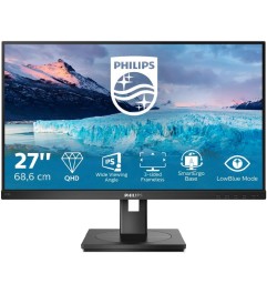 Monitor Philips 275S1 27 Pollici 2560x1440 Quad HD LED HDMI DisplayPort Black