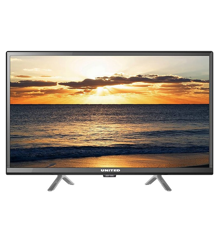 TV United LED24H44 24 Pollici 1366x768 HD LED DVB-T2 Black