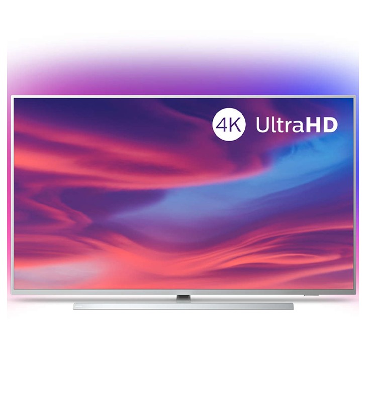 TV Philips 50PUS7304/12 50 Pollici 3840x2160 4K UHD LED Smart TV DVB-T2 Silver [Grade B]