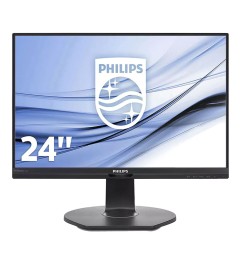 Monitor Philips Brilliance 241B7Q 24 Pollici 1920x1080 Full-HD VGA DisplayPorts HDMI Black
