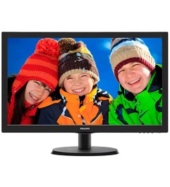 Monitor Philips 240V5Q 24 Pollici 1920x1080 Full-HD LED USB VGA DVI HDMI Black