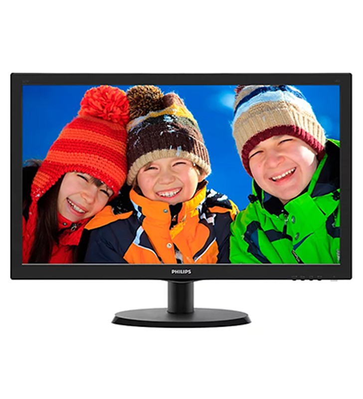 Monitor Philips 240V5Q 24 Pollici 1920x1080 Full-HD LED USB VGA DVI HDMI Black