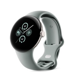 Smartwatch Google Pixel Watch 2 Aluminium 41mm 32GB AMOLED Champagne Gold - Green Strap [Grade B]
