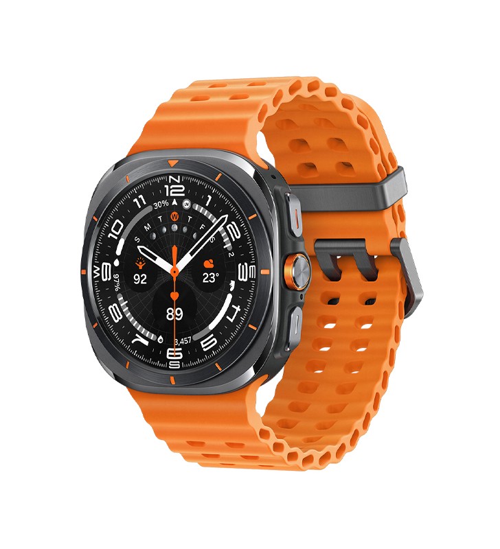Smartwatch Samsung Galaxy Watch Ultra SM-L705F 47mm AMOLED WiFi GPS LTE Gray - Orange Strap [Grade A]