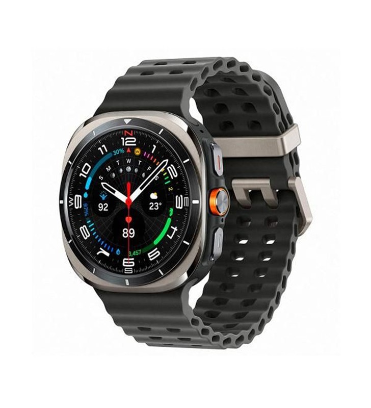 Smartwatch Samsung Galaxy Watch Ultra SM-L705F 47mm AMOLED WiFi GPS LTE Silver - Black Strap [Grade A]