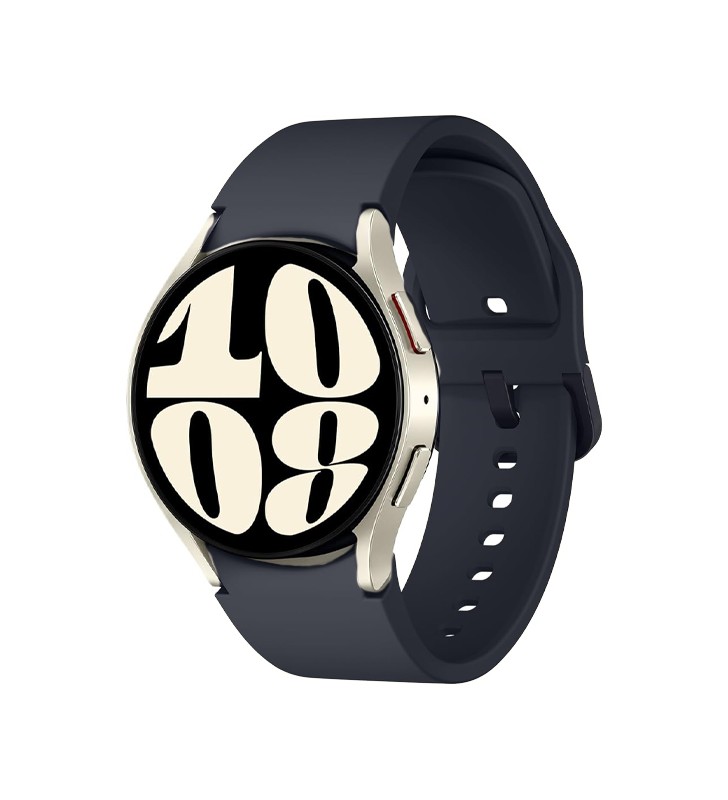 Smartwatch Samsung Galaxy Watch6 SM-R930 1.3 Super AMOLED 40mm WiFi GPS Gold - Black Strap [Grade B]"