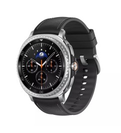 Smartwatch Samsung Galaxy Watch8 Classic SM-L500 46mm GPS BT Stainless Steel Silver - Black Strap [Grade A]