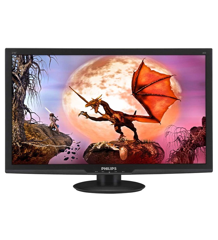 Monitor Philips 273E3L 27 Pollici 1920x1080 Full-HD VGA DVI Black [Grade B]