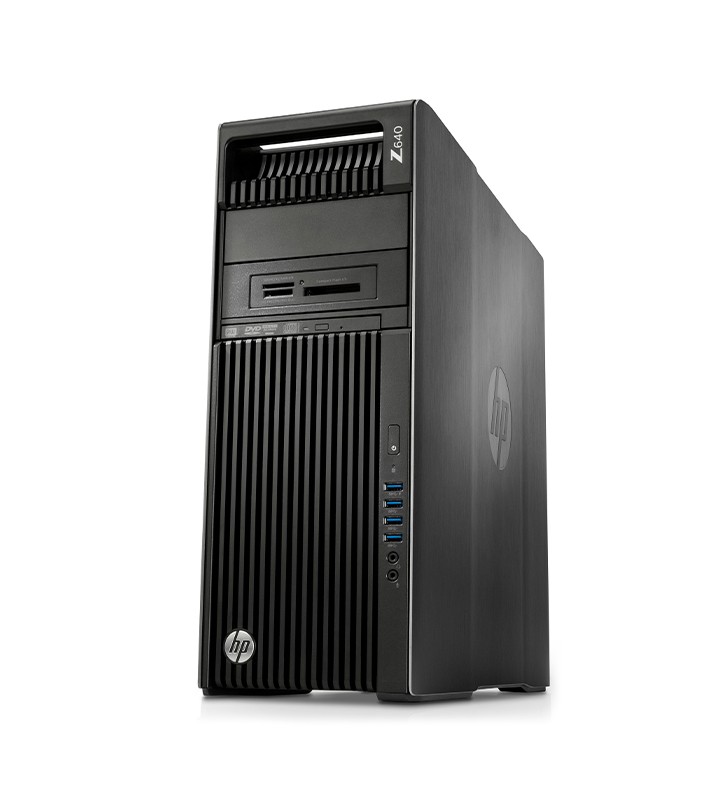 Workstation HP Z640 Xeon E5-2630 V3 2.4GHz 20Mb Cache 16Gb RAM 1Tb NVIDIA QUADRO K4200 4GB Windows 10 Pro