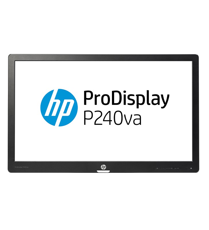 Monitor HP ProDisplay P240va 24 Pollici LCD 1920 x 1080 Full-HD VGA HDMI DP Black [SENZA BASE]