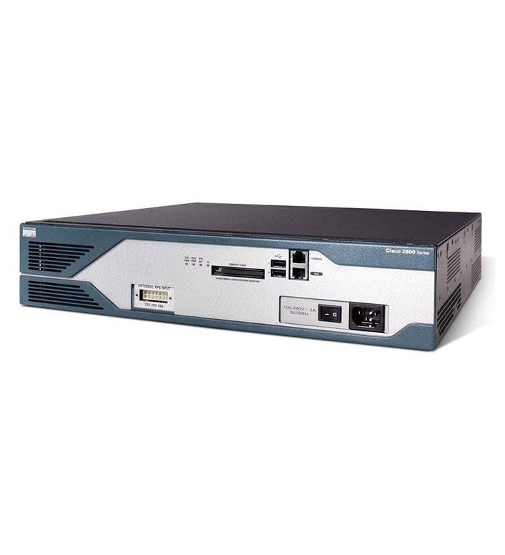 Router Cisco 2821 Wireless RAM 256MB Memoria flash 64MB