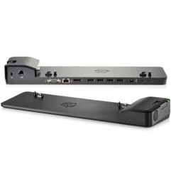 HP D9Y32AA UltraSlim Docking Station Black 4xUSB 3.0 VGA DISPLAY PORT [SENZA ALIMENTATORE]