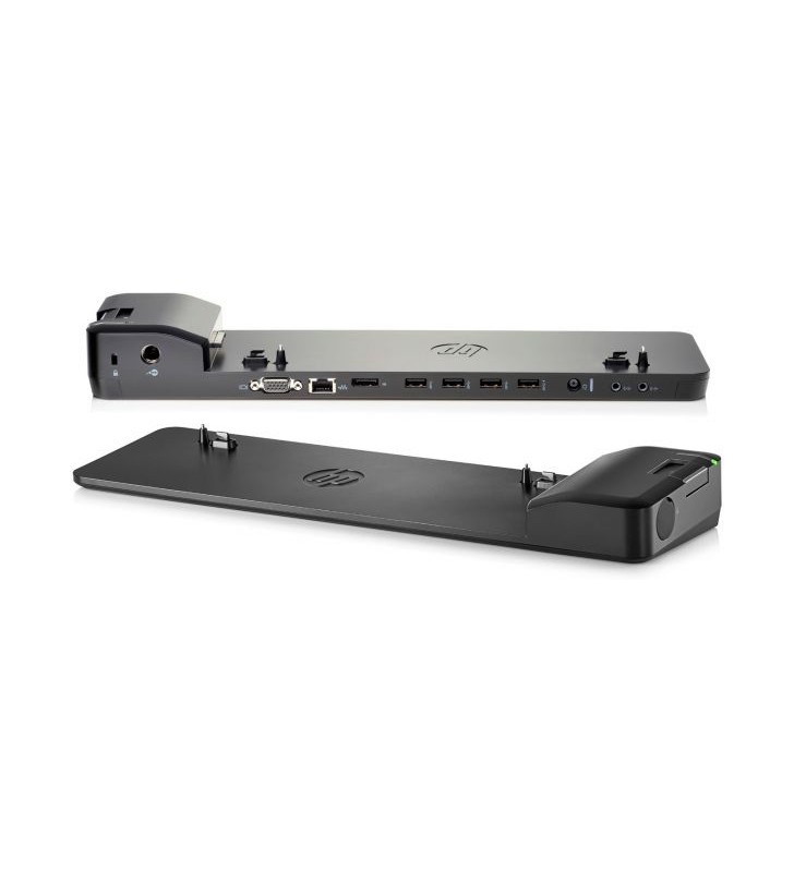 HP D9Y32AA UltraSlim Docking Station Black 4xUSB 3.0 VGA DISPLAY PORT [SENZA ALIMENTATORE]