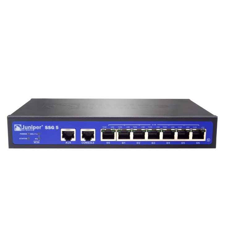 Juniper SSG 5 firewall 7 Port (hardware) 0,09 Gbit/s